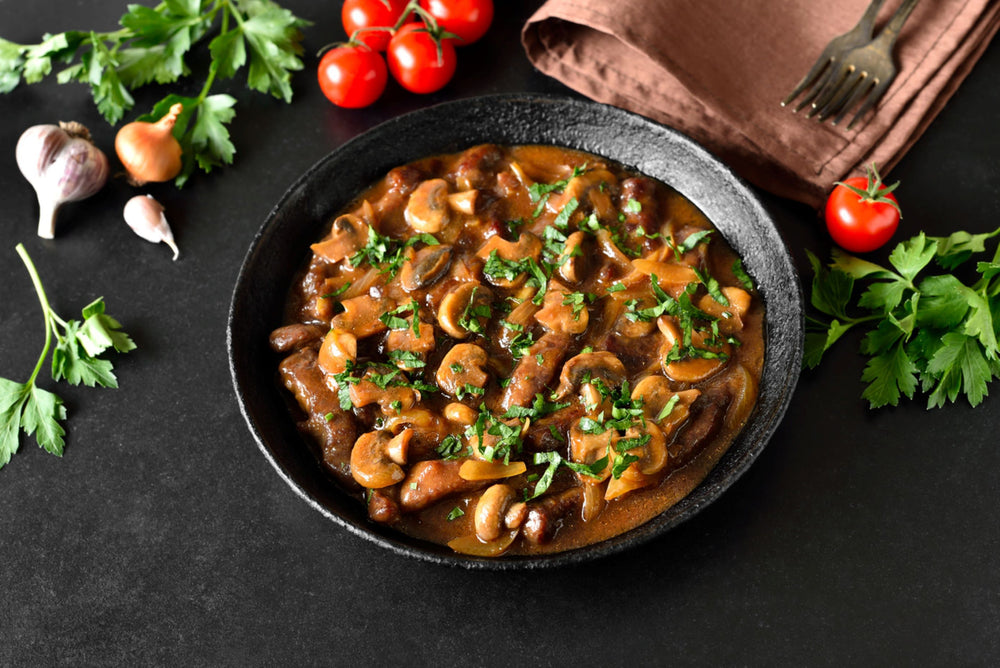 Slow-Cooked Beef Stroganoff